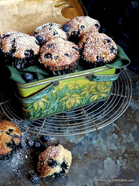 Gluten Free - Organic - Blueberry Muffins