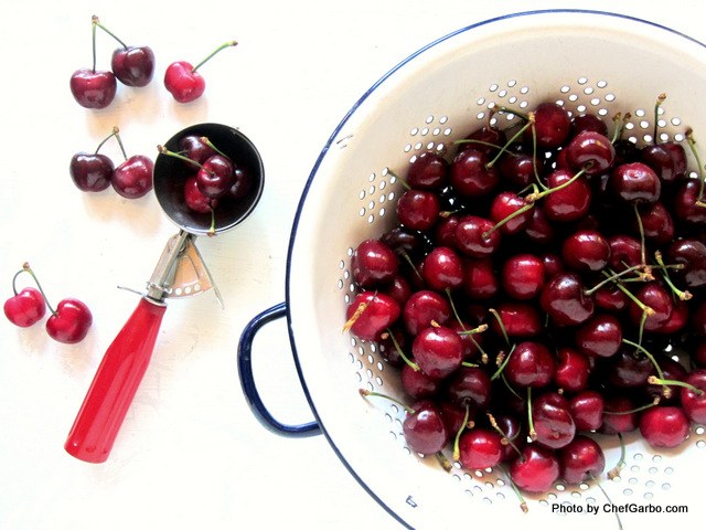 Organic Cherry Bowl & Scoop