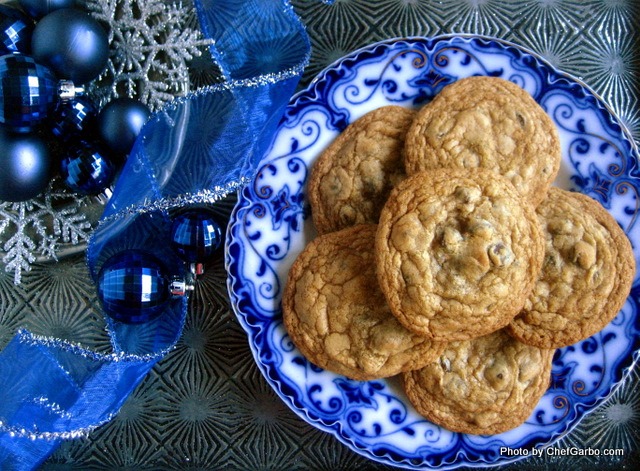 Christmas Chocolate Chip Cookies - Gluten Free - Organic
