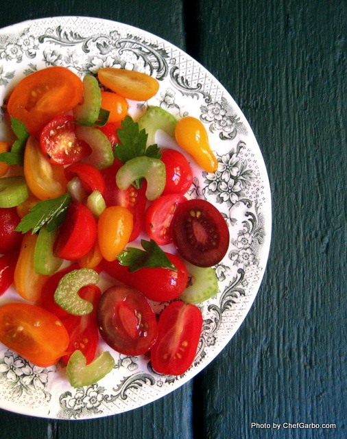 Gluten Free - Organic - Heirloom Tomato Salad