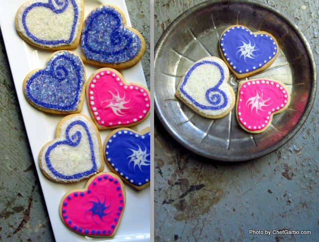 Organic Valentine Sugar Cookies - Gluten Free
