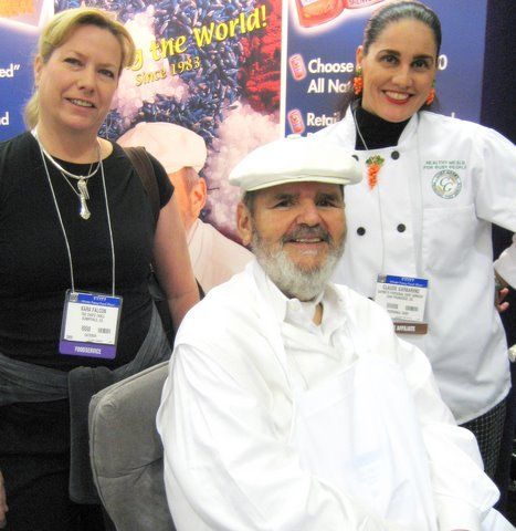 Chef Paul Prudhomme with Chef Kara and Garbo