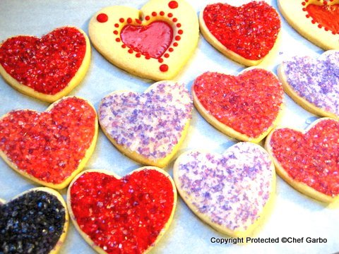 Valentine Cookies - Gluten Free - Organic