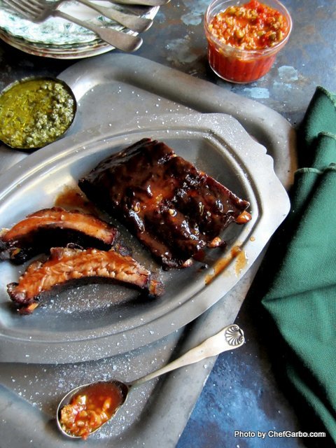 Entrees - Garbo's Personal Chef Service - Baby Back Ribs