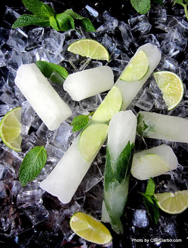 Mojito Lime Ice Pops