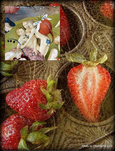 Strawberry Bosche Collage