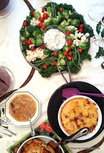 Food Gatherings - Christmas Tablescape 1